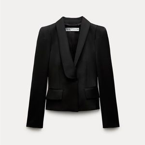 Zara tuxedo blazer NWT